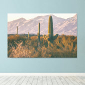 Saguaros Leinwanddruck (Insitu (Holzboden))