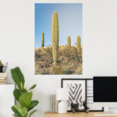 Saguaros Poster (Heimbüro)