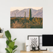 Saguaros Poster (Heimbüro)