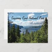 Saguenay Fjord Quebec Canada Postcard Postkarte (Vorne/Hinten)