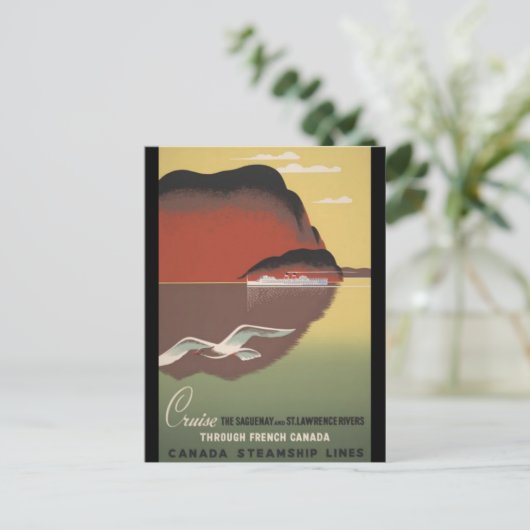 Saguenay Postkarte (Stehend Vorderseite)