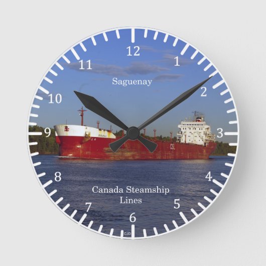 Saguenay Uhr (Vorderseite)