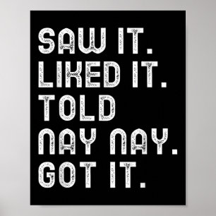 Sah es gefiel Told Nay-nay Got Funny Boys Girls Ki Poster