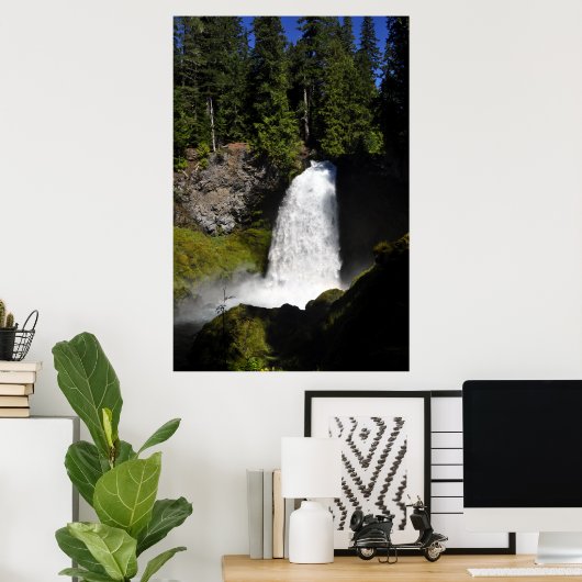 Sahalie Falls Poster (Heimbüro)