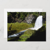 Sahalie Falls Rainbow Postkarte (Vorne/Hinten)