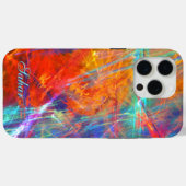 Sahar - Individuelle Name, mehrfarbige Texturen Case-Mate iPhone Hülle (Rückseite (Horizontal))