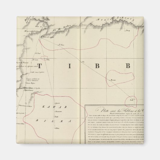 Sahara, Afrika 16 Magnet (Vorne)