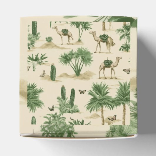 Sahara Camel-Geschenkboxen" Geschenkschachtel (Oben)