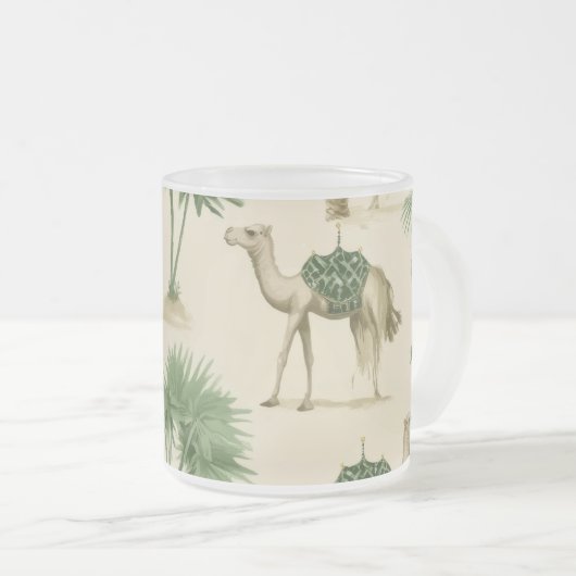 ‚Sahara Camel Glass‘ Mattglastasse (VorderseiteRechts)