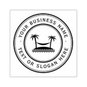 SAHARA Custom Business Logo Große Gummistempel (Prägung)