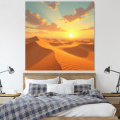 Sahara – Das endlose Meer aus Sand Leinwanddruck (Insitu (Schlafzimmer))