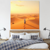 Sahara – Das endlose Meer aus Sand Leinwanddruck (Insitu (Schlafzimmer))