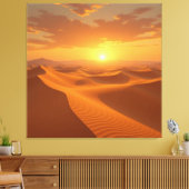 Sahara – Das endlose Meer aus Sand Leinwanddruck (Insitu (Wohnzimmer))