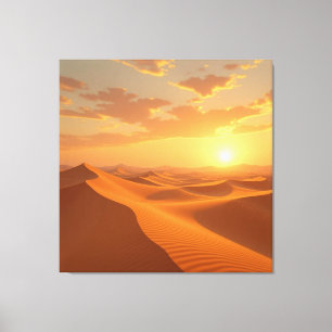 Sahara – Das endlose Meer aus Sand Leinwanddruck