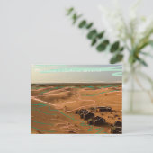 Sahara Desert Postcard Postkarte (Stehend Vorderseite)