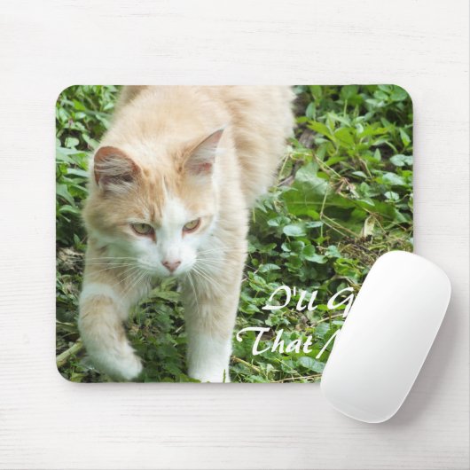 Sahara Jungle Cat Mouse Pad Mousepad (Mit Mouse)