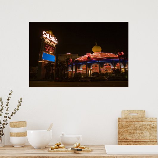 Sahara Las Vegas Poster (Küche)