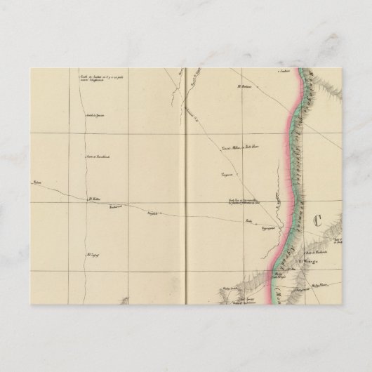 Sahara, Libyen, Afrika 9 Postkarte (Vorderseite)