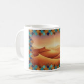 Sahara Marokkanische Kunst Kaffeetasse (Vorderseite Links)