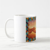 Sahara Marokkanische Kunst Kaffeetasse (Links)