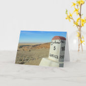 Sahara-Meilenstein, Tunesien Karte (Gelbe Blume)