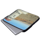 Sahara-Meilenstein, Tunesien Laptopschutzhülle (Vorne Knopf)