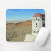 Sahara-Meilenstein, Tunesien Mousepad (Mit Mouse)