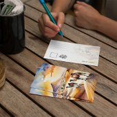 Sahara Watercolor Einladung