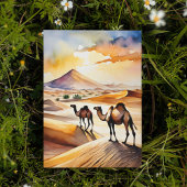 Sahara Watercolor Einladung