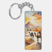 Sahara Watercolor Schlüsselanhänger (Vorderseite links)