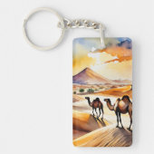 Sahara Watercolor Schlüsselanhänger (Vorderseite)