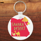 Sahara-Wüste Schlüsselanhänger (Vorderseite)