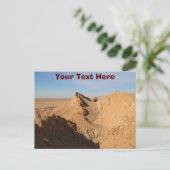 Sahara Wüste, Tunesien, anpassbare Postkarte (Stehend Vorderseite)