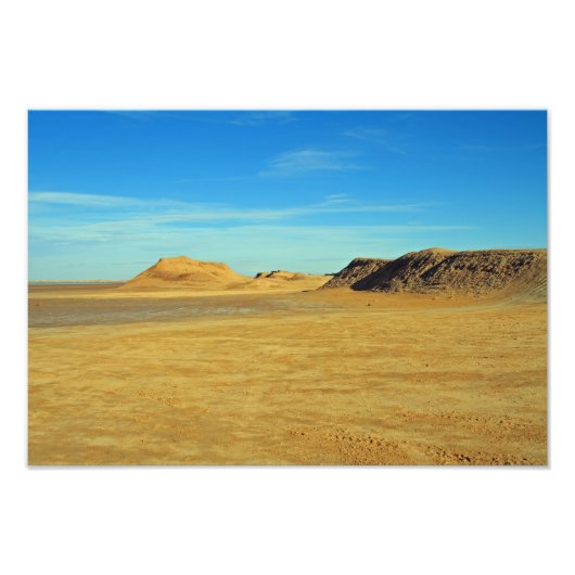 Sahara-Wüste, Tunesien Fotodruck (Vorne)