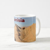 Sahara-Wüste, Tunesien Kaffeetasse (VorderseiteRechts)