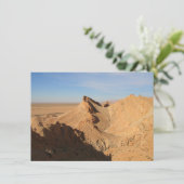 Sahara-Wüste, Tunesien-Karte (Stehend Vorderseite)