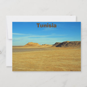 Sahara-Wüste, Tunesien-Karte