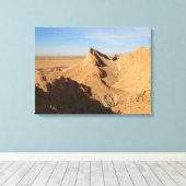 Sahara-Wüste, Tunesien Leinwanddruck (Insitu (Holzboden))