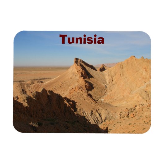Sahara-Wüste, Tunesien-Magnet Magnet (Horizontal)