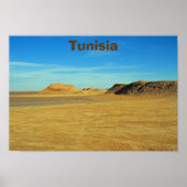 Sahara-Wüste, Tunesien Poster (Vorne)
