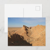 Sahara-Wüste, Tunesien Postkarte (Vorne/Hinten)