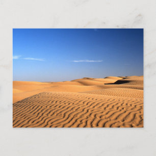 Sahara Wüste Tunesien Postkarte