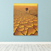 Saharan Journey 1995 Leinwanddruck (Insitu (Holzboden))