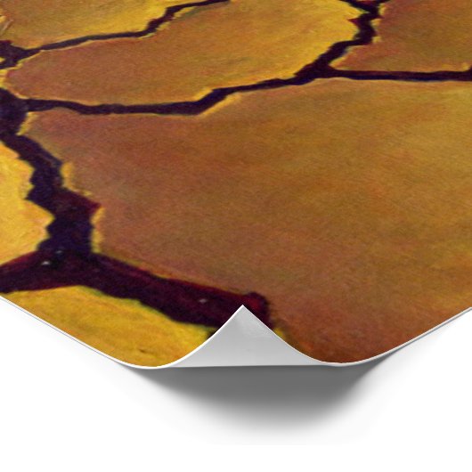 Saharan Journey 1995 Poster (Ecke)