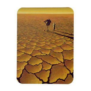 Saharareise 1995 magnet