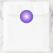 Sahasrara - Der tausendfach versteinerte Lotus Runder Aufkleber (Tasche)
