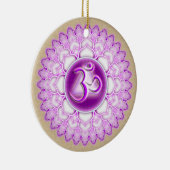 Sahasrara oder Krone der 7. Chakra Keramik Ornament (Rechts)