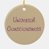 Sahasrara oder Krone der 7. Chakra Keramik Ornament (Hinten)