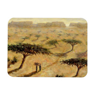 Sahelian Landschaft 2002 Magnet