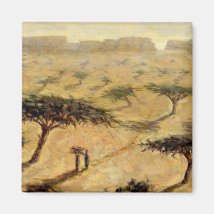 Sahelian Landschaft 2002 Magnet